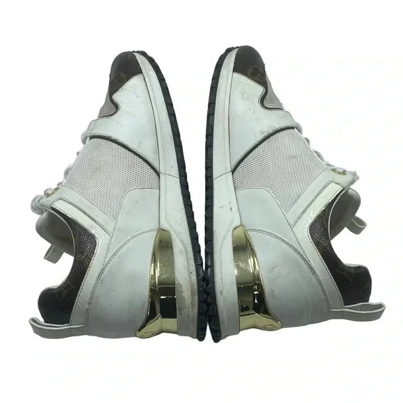 Louis Vuitton Calfskin Monogram Run Away Sneakers size 38 - Picture 6 of 15